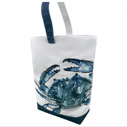 Blue Crab Double Wine Bag