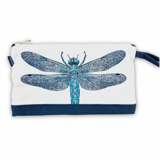 Dragonfly Wristlet Clutch Bag